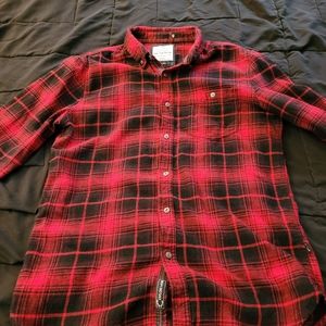 Red and Black Plaid Shirt